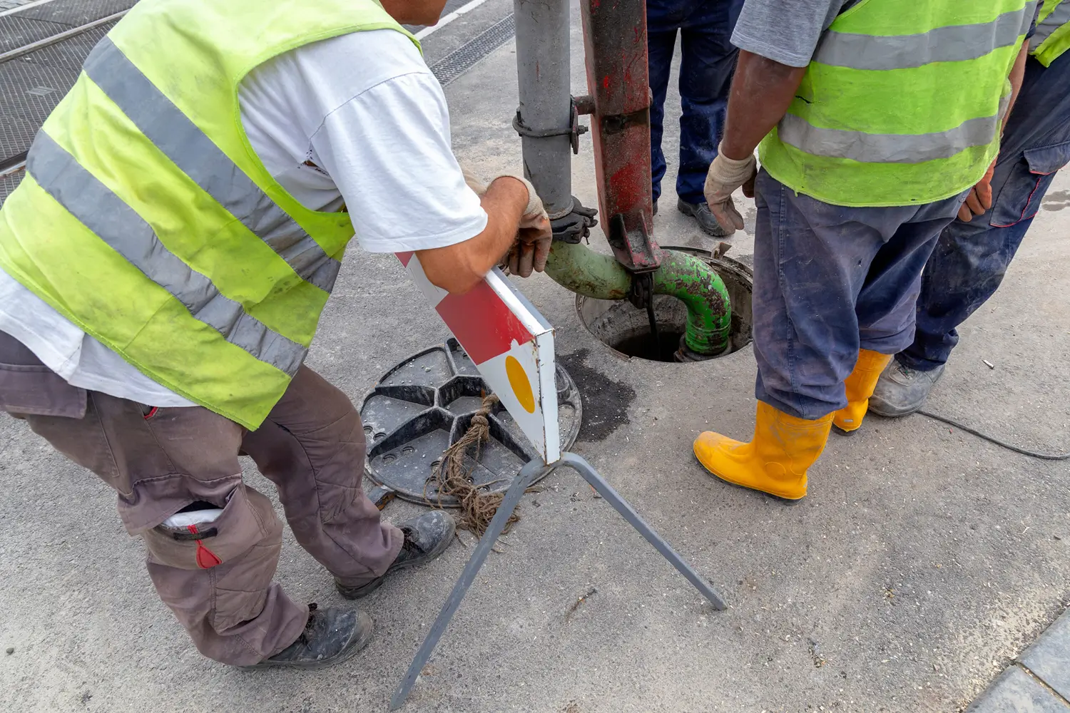 CCTV drain survey inspection in Higham